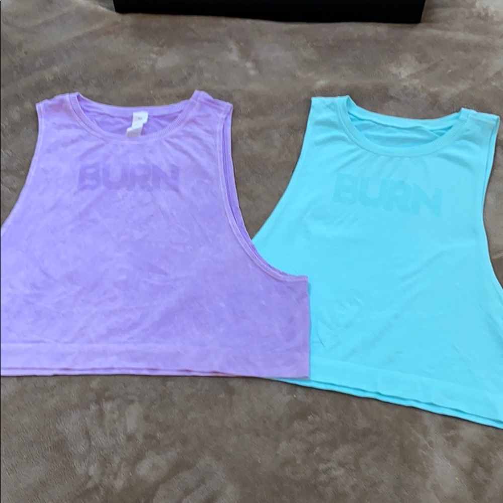 Burn vintage dye muscle tee